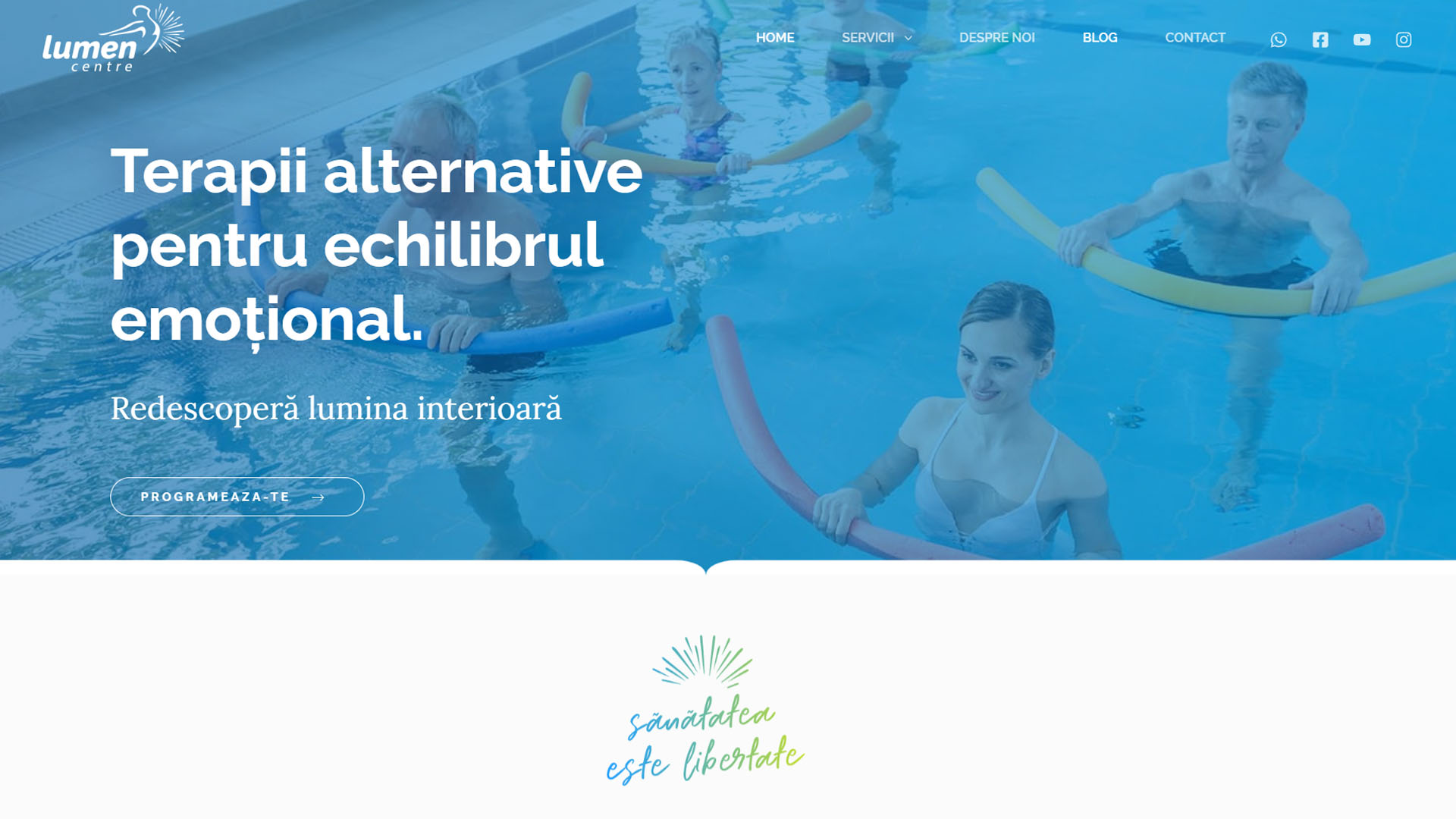 Lumen Centre - optimizare SEO pentru websitede prezentare