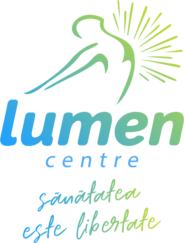 Logo-ul pentru lumen center sambotea este libertate.